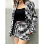 パンツ ツイードショートパンツ レディース