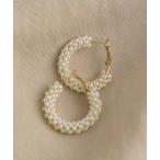  серьги жемчуг обруч серьги женский 