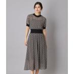 ショッピングコンビ ワンピース オーバーラップコンビハーフスリーブ