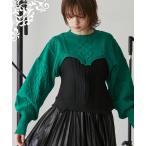  вязаный свитер CRASH GIRL KNIT PULLOVER/ авария девушка вязаный тянуть over женский 