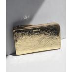 財布 長財布 レディース 本革 カードケース メタリック スキミング防止 レディース