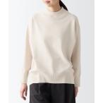 ショッピング無印 「無印良品」 長袖ニット M オフホワイト レディース