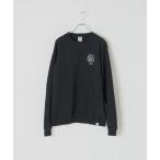 ショッピング長袖 トレーナー スウェット ドッグ コード刺繍 クルーネックスウェット メンズ レディース