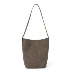 ショッピングバケツ ショルダーバッグ バッグ BEAURE ヌバック調 バケツ型 ショルダー レディース メンズ