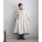 「soulberry」 長袖ワンピース M ベージュ レディース