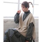 「soulberry」 ベスト M ベージュ レディース