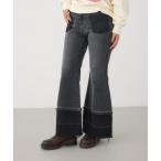 「RODEO CROWNS WIDE BOWL」 ブーツカットデニムパンツ SMALL ブラック レディース