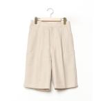 「UNTITLED」 ハーフパンツ 02 ベージュ レディース
