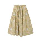 スカート 幸見うさぎプリントスカート