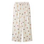 パジャマ ルームウェア 「Valentine」総柄ロングパンツ レディース