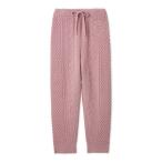 パジャマ ルームウェア 「Valentine」アランロングパンツ レディース