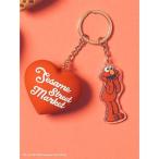 キーケース 「BIG HUGS，BIG HEARTS」ハートチャーム