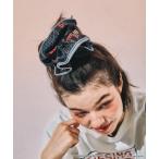 ショッピングシュシュ シュシュ 「STRANGER THINGS」コラボカラビナ付きシュシュ