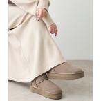 ショッピング毛皮 シューズ *追加「COLORS OF CALIFORNIA/カラーズオブカリフォルニア」SUEDE MINI BOOTS レディース