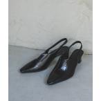 シューズ スリットミュール レディース