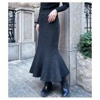 ショッピングスパンコール スカート 「DESERT ROSE/デザートローズ」ラメスパンコールマーメイドニットスカート