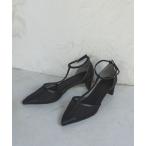 パンプス メッシュヒールパンプス