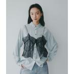 ブラウス シャツ 「セットアイテム」キャミセットシャツ レディース