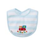 ショッピングスタイ スタイ よだれかけ ボーダー柄 はっ水素材 スタイ