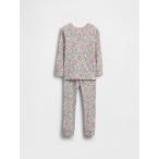 パジャマ オーガニック ブラッシュドコットン パジャマセット (幼児・ベビー) キッズ 子供 女の子