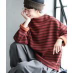 tシャツ 焼き林檎のボーダープルオーバー