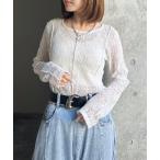 tシャツ メロメロンレース2WAYロングスリーブ「前後2WAY仕様」 レディース