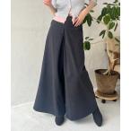 ショッピングスカーチョ パンツ スカーチョ タックワイドパンツ レディース