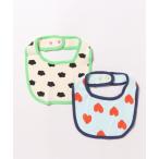 スタイ よだれかけ 2点セット/総柄�