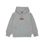 トレーナー DIESEL（ディーゼル）Kids ＆ Junior ワンポイントブランドロゴパーカーフーディー キッズ 子供服 男の子 女の子