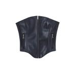 チューブトップ ベアトップ LEATHER CORSET