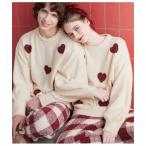 ショッピングチェック パジャマ ルームウェア ホイップリーハートチェックパジャマ レディース メンズ