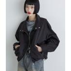 ショッピングブルゾン ブルゾン アウター スタンドZIPブルゾン レディース