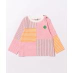 ショッピングラグマート tシャツ クレイジーボーダー長袖Ｔシャツ キッズ 子供服 男の子 女の子