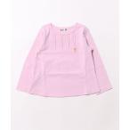 tシャツ 襟下レース長袖Ｔシャツ キッズ 子供服 女の子