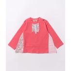 tシャツ 脇切り替え長袖Ｔシャツ キッズ 子供服 女の子