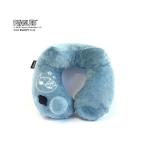 水着 スヌーピー ポンプ式ネックピロー ブルー レディース