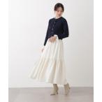 ショッピングサテン スカート ニュアンスサテンティアードスカート / 1216120202
