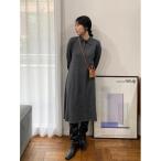 「Mila Owen」 ニットワンピース 1 グレー レディース