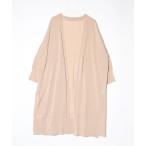 ショッピングロングカーディガン 「Deuxieme Classe」 ニットカーディガン - ベージュ レディース