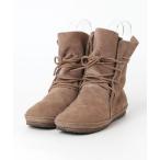 「KOOS」 ショートブーツ 38 ブラウン レディース