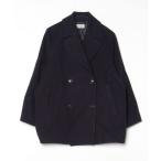 「JOURNAL STANDARD relume」 ピーコート 38 ネイビー レディース