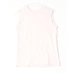 [BIOTOP] безрукавка tops [HANES сотрудничество ] M Pink Lady -s