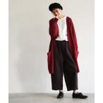 「soulberry」 ニットカーディガン M レッド レディース