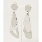 [UN3D.] серьги ( обе уголок для ) FREE серебряный женский 