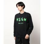 「MSGM」 スウェットカットソー X-