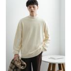 [SENSE OF PLACE by URBAN RESEARCH] длинный рукав вязаный MEDIUM белый мужской 