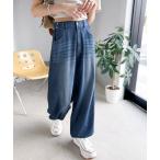 [Java] брюки-чинос LARGE голубой женский 