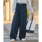 [MONO-MART LADY'S] брюки-чинос M темно-синий женский 