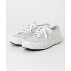 [SUPERGA] low cut спортивные туфли 38 серебряный женский 