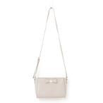 「kate spade new york」 リボンショルダーバッグ FREE グレー レディース